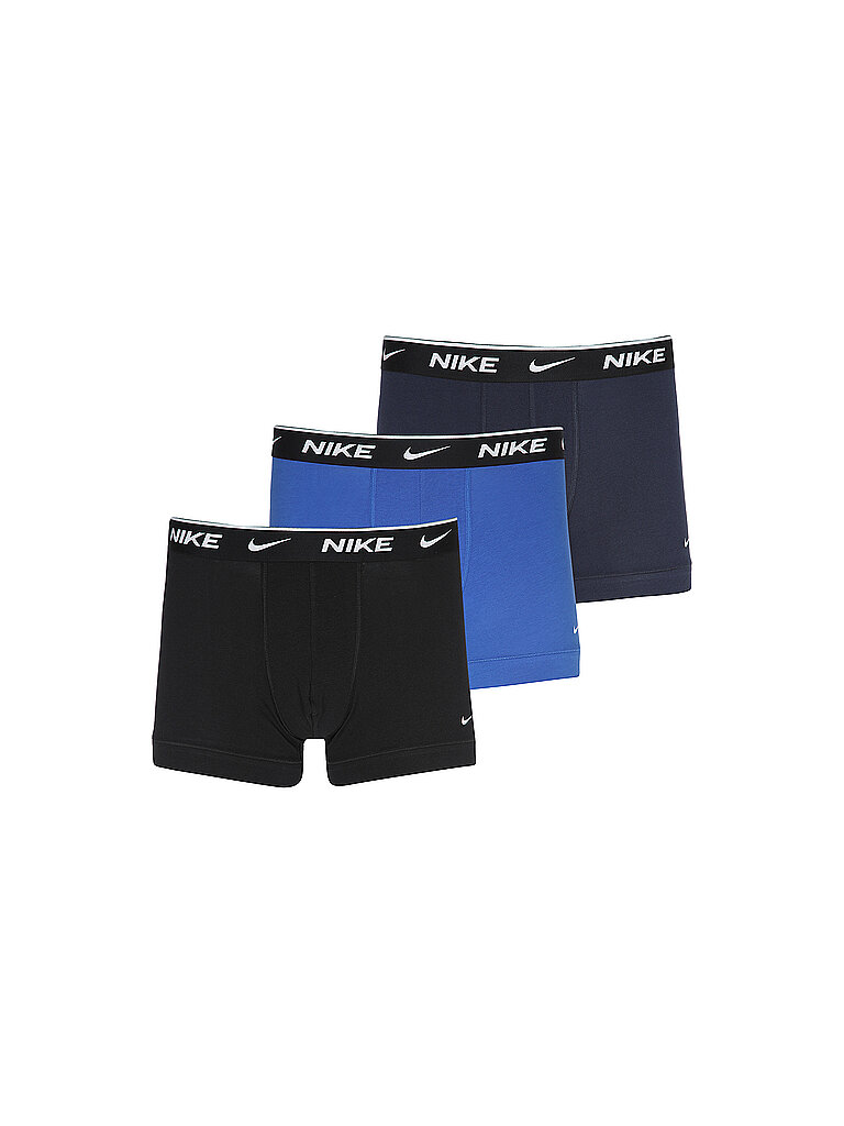 NIKE UNDERWEAR Herren Boxershorts Trunk 3er Pkg. blau | S